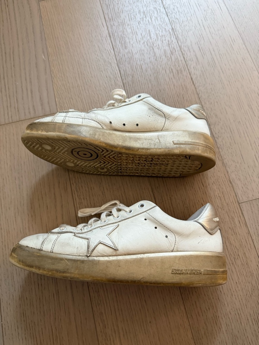 Golden Goose Purestar Size 39 Gold - Picture 4 of 6